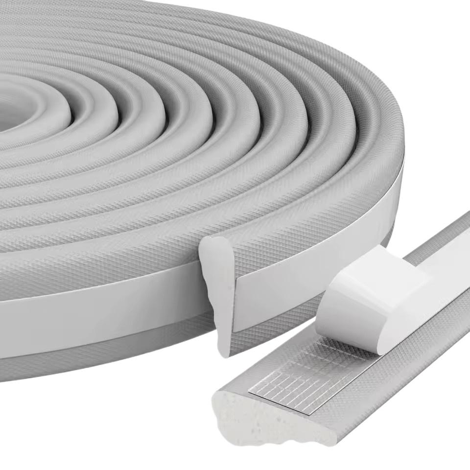 5M Self Adhesive Door Window Sealing Strip Home Door Window Sound Insulation Seal Film Door Swal Weather Strip