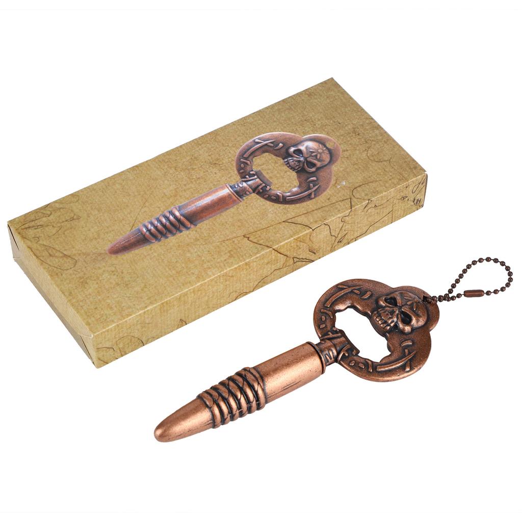 Wine Bottle Opener Portable Zinc Alloy Skull Pattern Beer Openers Crafts for Home Bar KTV