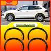 Compatible with 11-17 Porsche Cayenne: Front/Rear Left/Right Wheel Arch Fender Guard
