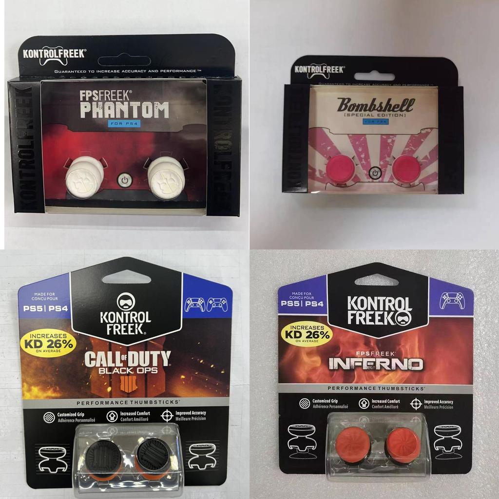 Kontrol Freek Ps5 Erhöhte Thumbstick-Kappen Bequemes Gaming-Zubehör für Ps4 Ps3