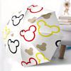 1pc Mickey Mouse Automatic Folding Umbrella: Compact 8-rib Design Cartoon Travel Companion for Outdoor, Casual Accessory