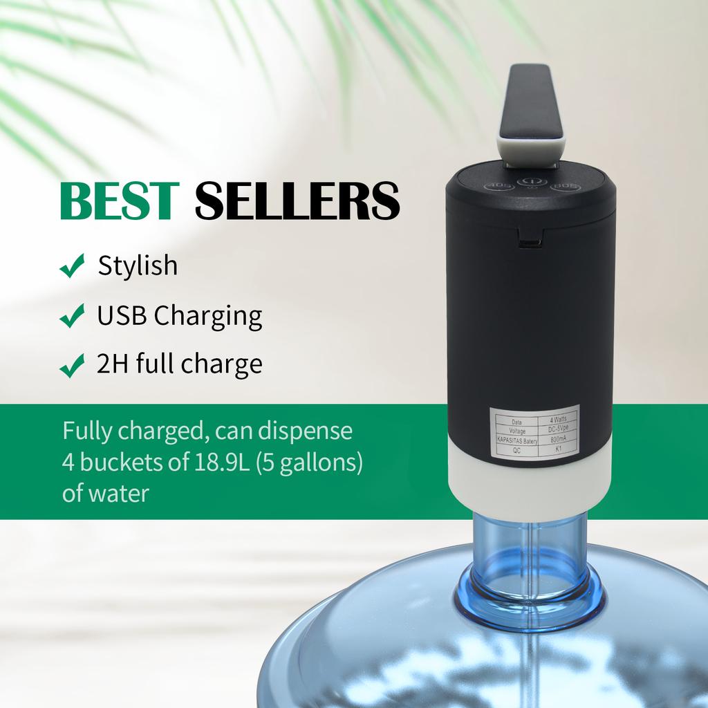 Rechargeable Drinking Usb Bottle 5 Gallon Electric Mini Desktop Automatic Portable Pump Water Dispenser