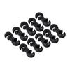 10 x Bike S   Clips   Holes Brake Gr Cable Housing Hose  s(Red)