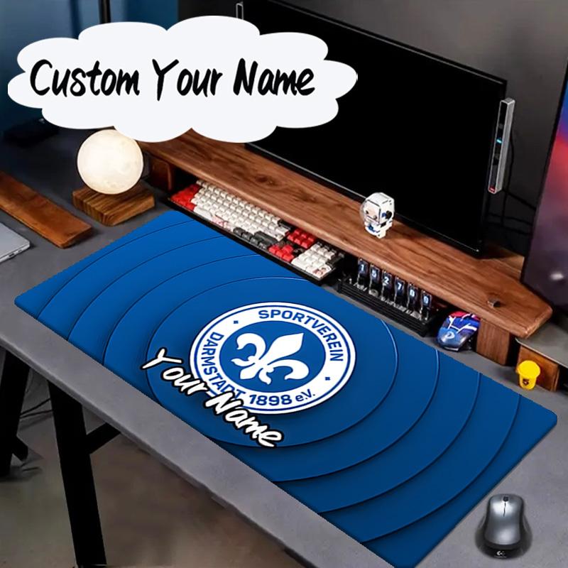 Custom Name Mouse pad Sport Darmstadt Mouse pad, Gaming Mouse Pad, keyboard pad, Desk Decor for computer notebook Fan Birthday Gift