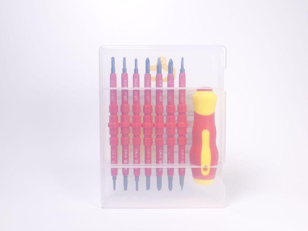 115-in-1 Multi-functional Phone Repair Screwdriver Set with 24-in-1 Snap-fit Hardware Tools