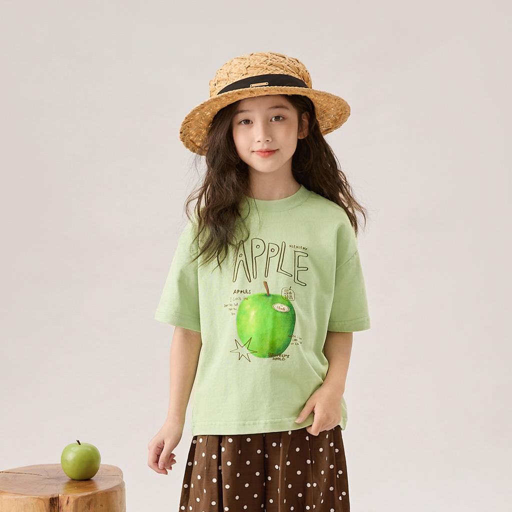 LUSON Children's Summer Loose T-shirt