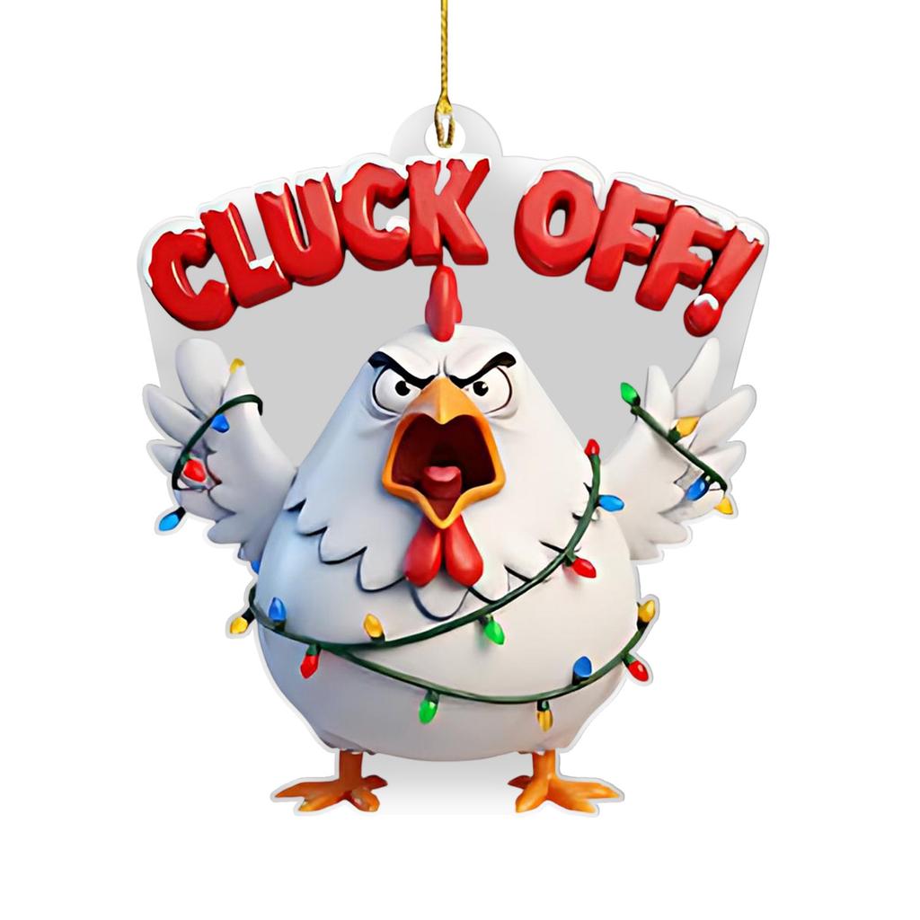 Worm Christmas, Acrylic Hanging Decorations, Interesting Decorative Pendants, Holiday Gifts