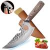 Stainless Steel Boning Knife Kitchen Hand Forged Wooden Handle Butcher Knife Meat Cutting Fish Cutting Knife Household Kitchen Accessories