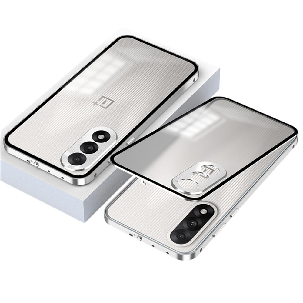 Pro OnePlus Nord 5 5G/Ace 5 Ultra 5G Matný kryt Hliníková slitina+PC Kryt na telefon Pop-Up Zacvakávací zámek