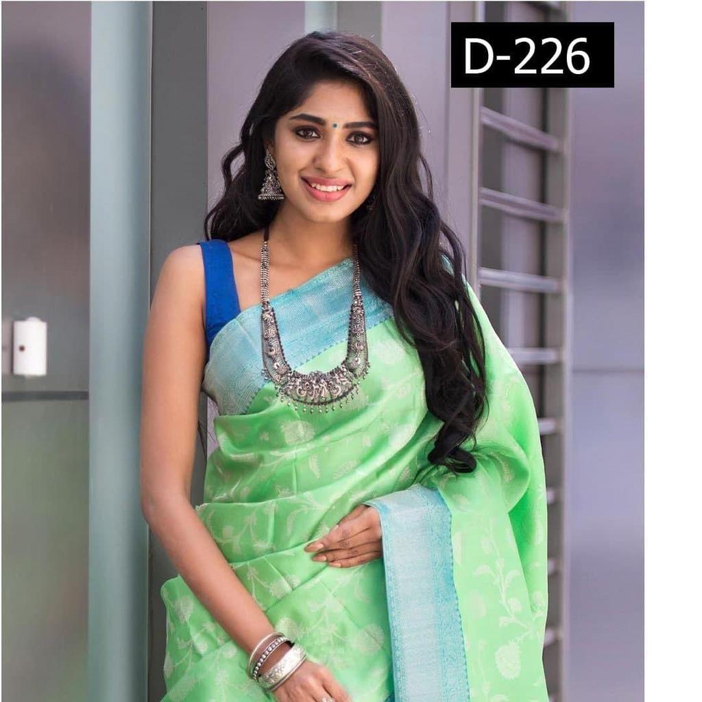 Beautifull Rich Pallu & Jacquard Work On All Over The Saree