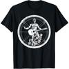 Guitar Shirt Da Vinci Vitruvian Man Guitar Player Musicians T-Shirt(1)