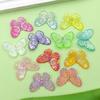 10/12pcs 22*30mm Colorful Butterfly Charms Acrylic Pendants for DIY Bracelet Necklace Earrings Jewelry Making Accessories