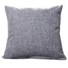 Solid Color Throw Pillow Cover 45x45cm Polyester Pillowcase Car Sofa Home Waist Cushion Cover Decoration Pillows Case