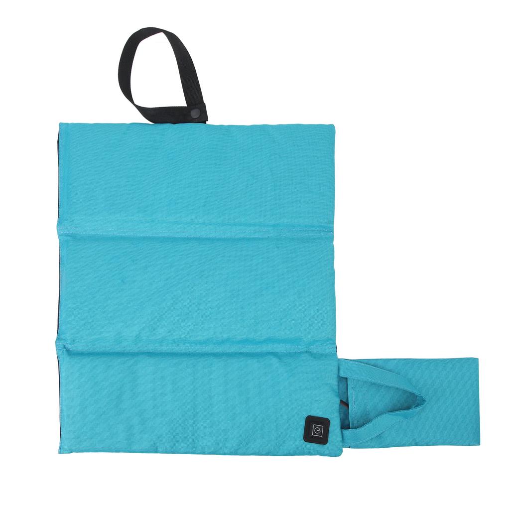 Portable Heated Seat Cushion Adjustable Temperature Heating Seat Pad Multipurpose Lightweight Foldable for Stadium for Camping