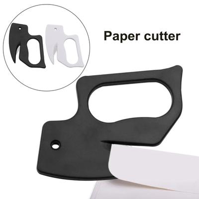 Herramienta de corte de papel, abridor de letras, hoja afilada multiusos, borde liso, cortador de envoltura de regalo, 2 uds.