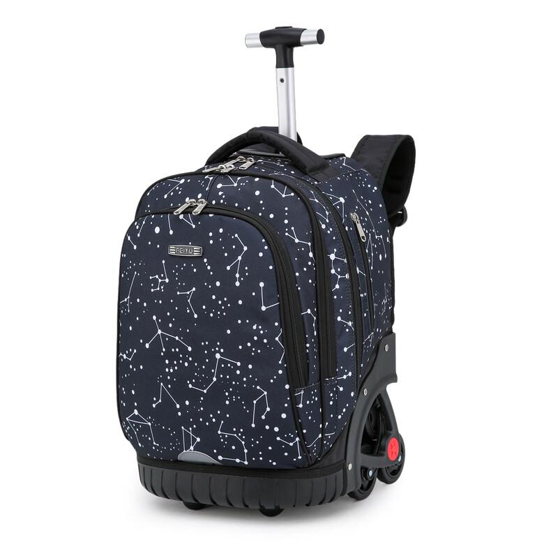 MDNG 6-Wheel Stair Climbing Rolling Backpack