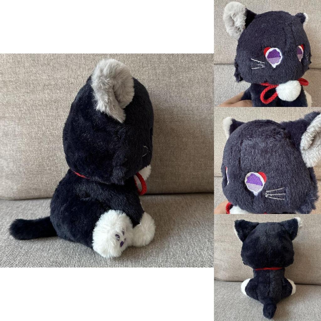 Gift For Kids! Genshin Impact Kunikuzushi Plush Cat Soft Doll