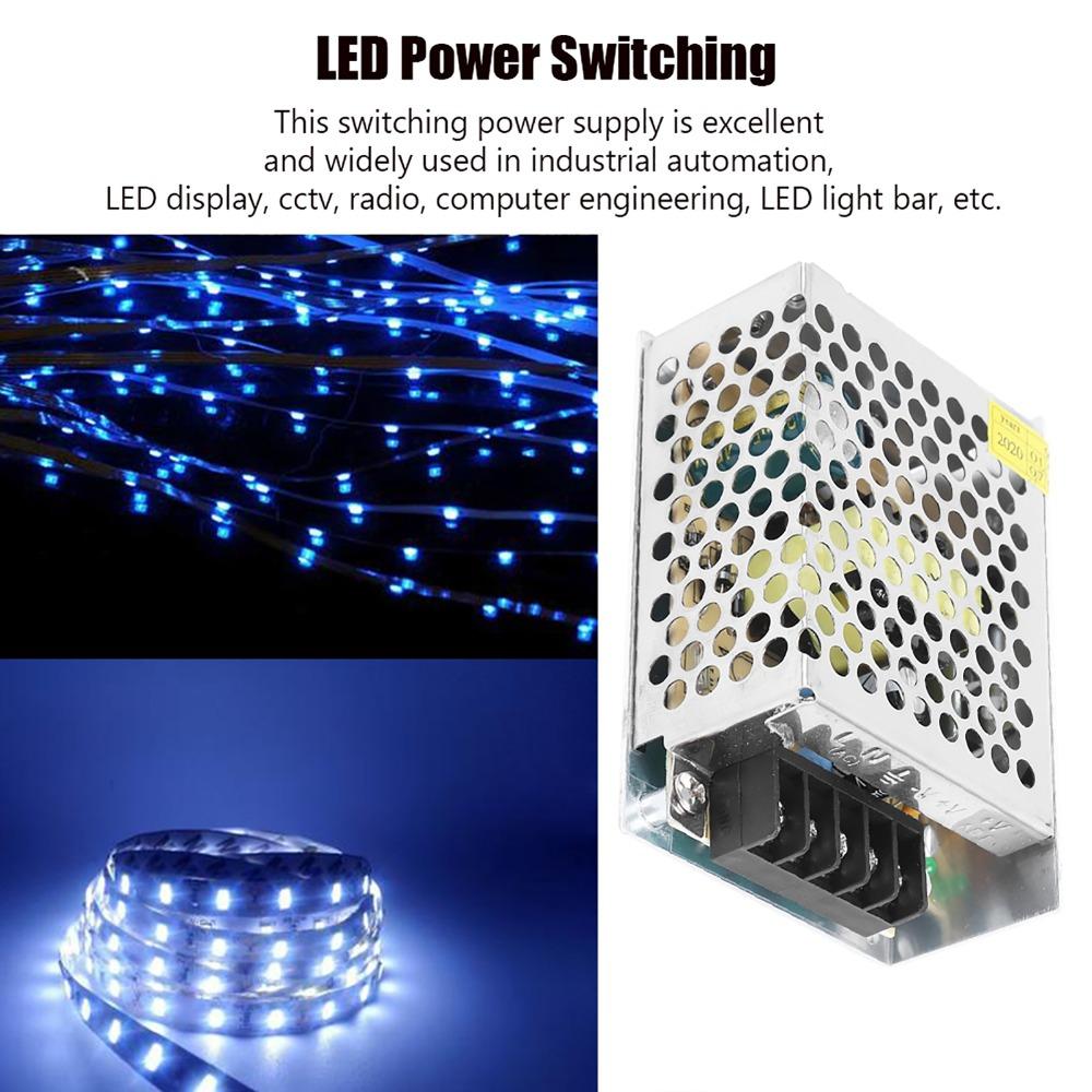 Adapter DC 5V 12A 60W Switching Power Supply Regulated 100-240V LED Driver Universal Voltage Transformer for CCTV Camera