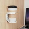 Wandmontierter Becherhalter Platzsparender Organizer Faltbares Design Tragbares Flaschenaufbewahrungsregal Studentenwohnheim Becher-Organizer