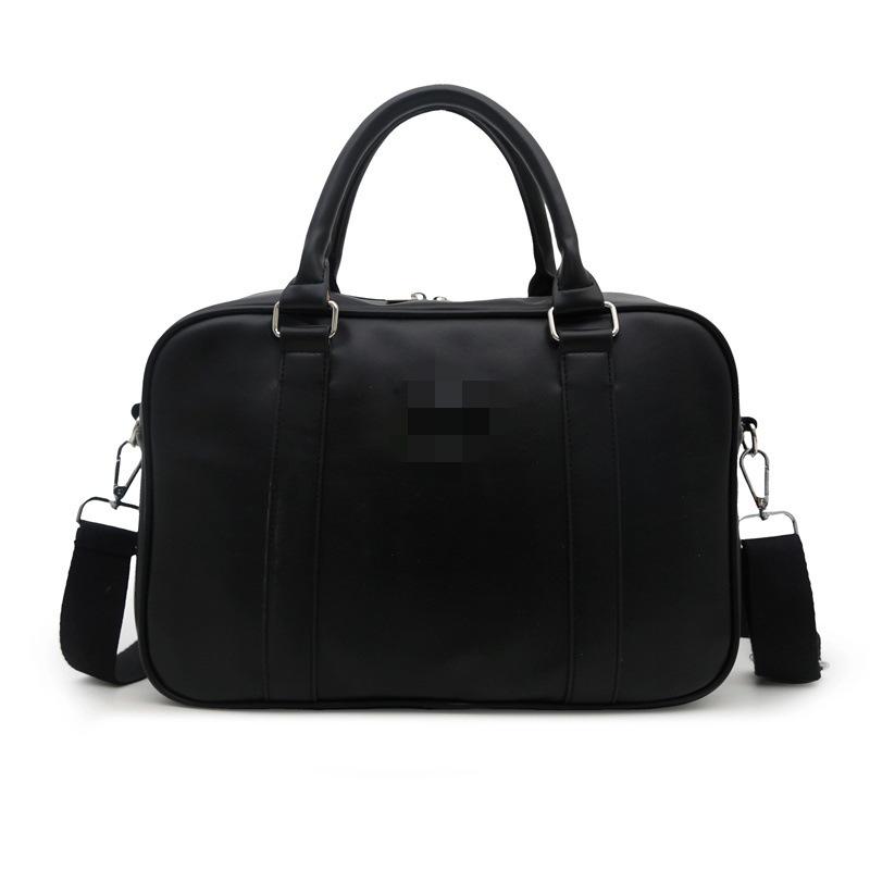 

Tide Fan Retro Crossbody Messenger Bag for Men and Women - Suitcase Briefcase Style Shoulder Bag One Size чёрный