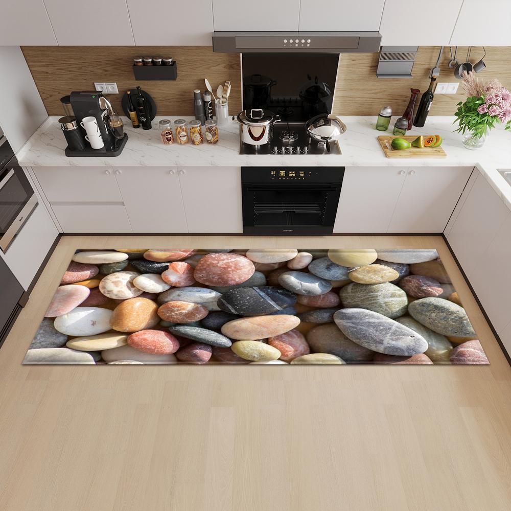 Kitchen Mat Entrance Door Mat Living Room Bedroom Long Carpet Corridor Non-slip Floor Children's Carpet