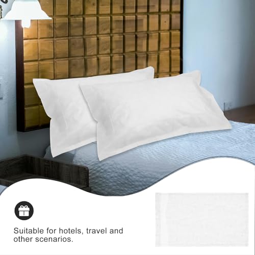 FRCOLOR Disposable Pillowcases, 50-Count, 31.5x19.7 Inches, Travel, for Hotels, Spas, and Institutions, Maintaining Cleanliness and Hygiene