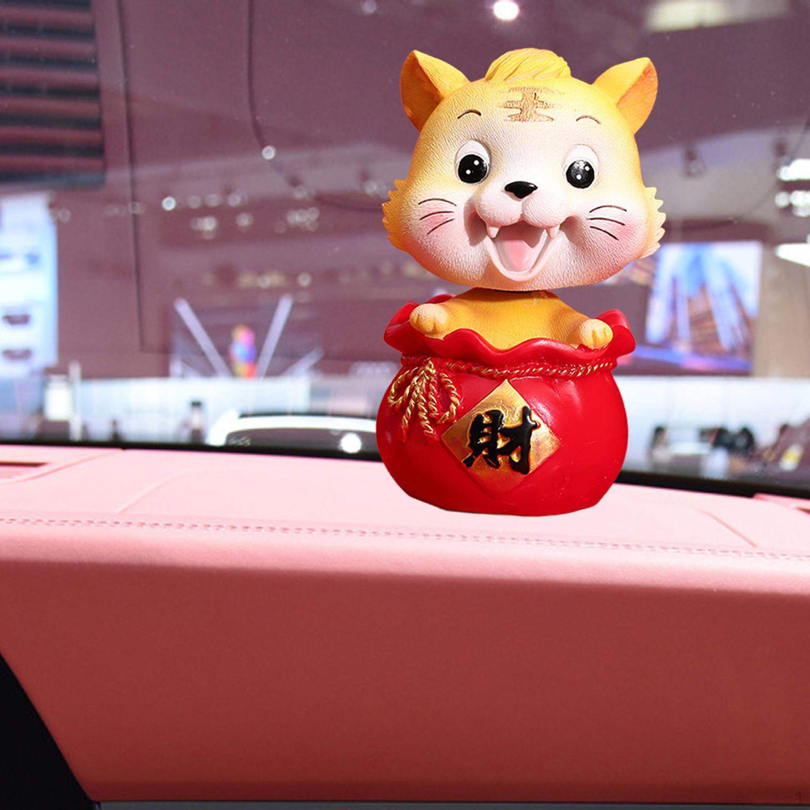 

Statue Chinese Mini Animal for Year Ornament wealth tiger