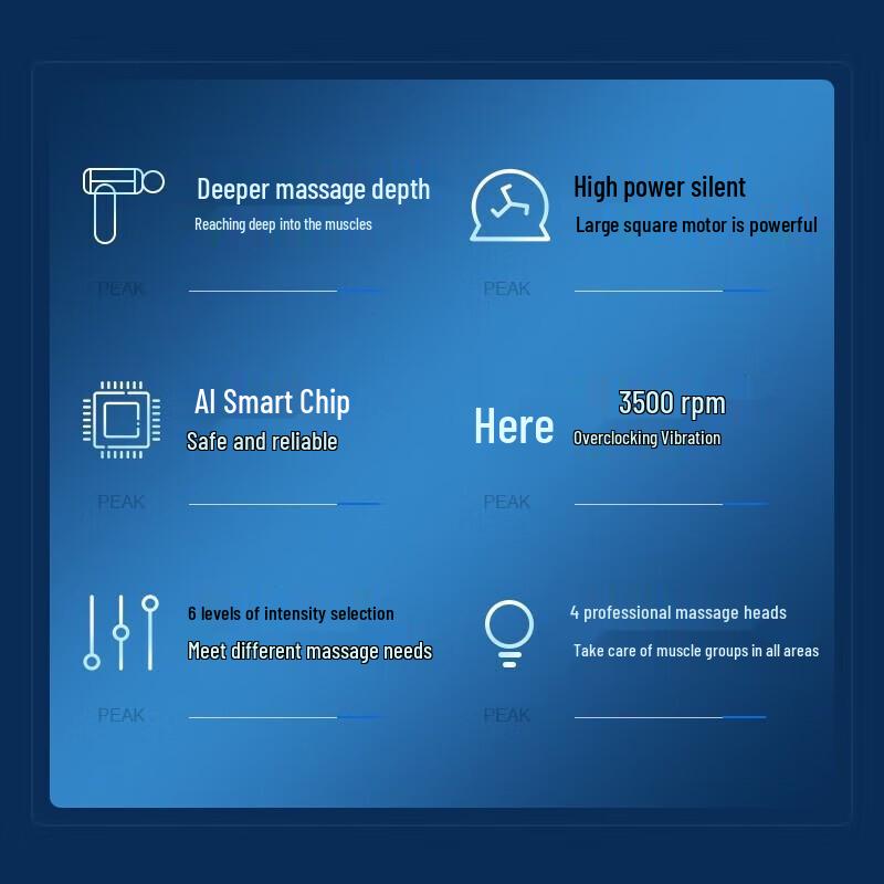 Peak Percussion Massage Gun