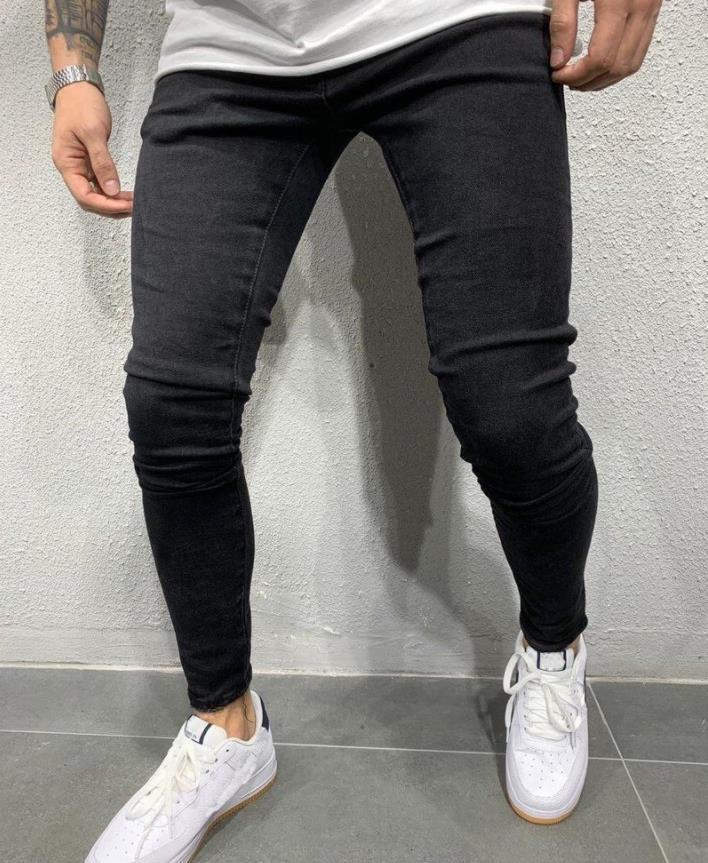 European and American Men's Stretch Skinny Jeans - Stylish Youth Tights