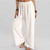 Fashion Women's Solid Color Loose And Comfortable Pocket Leisure Time Trousers