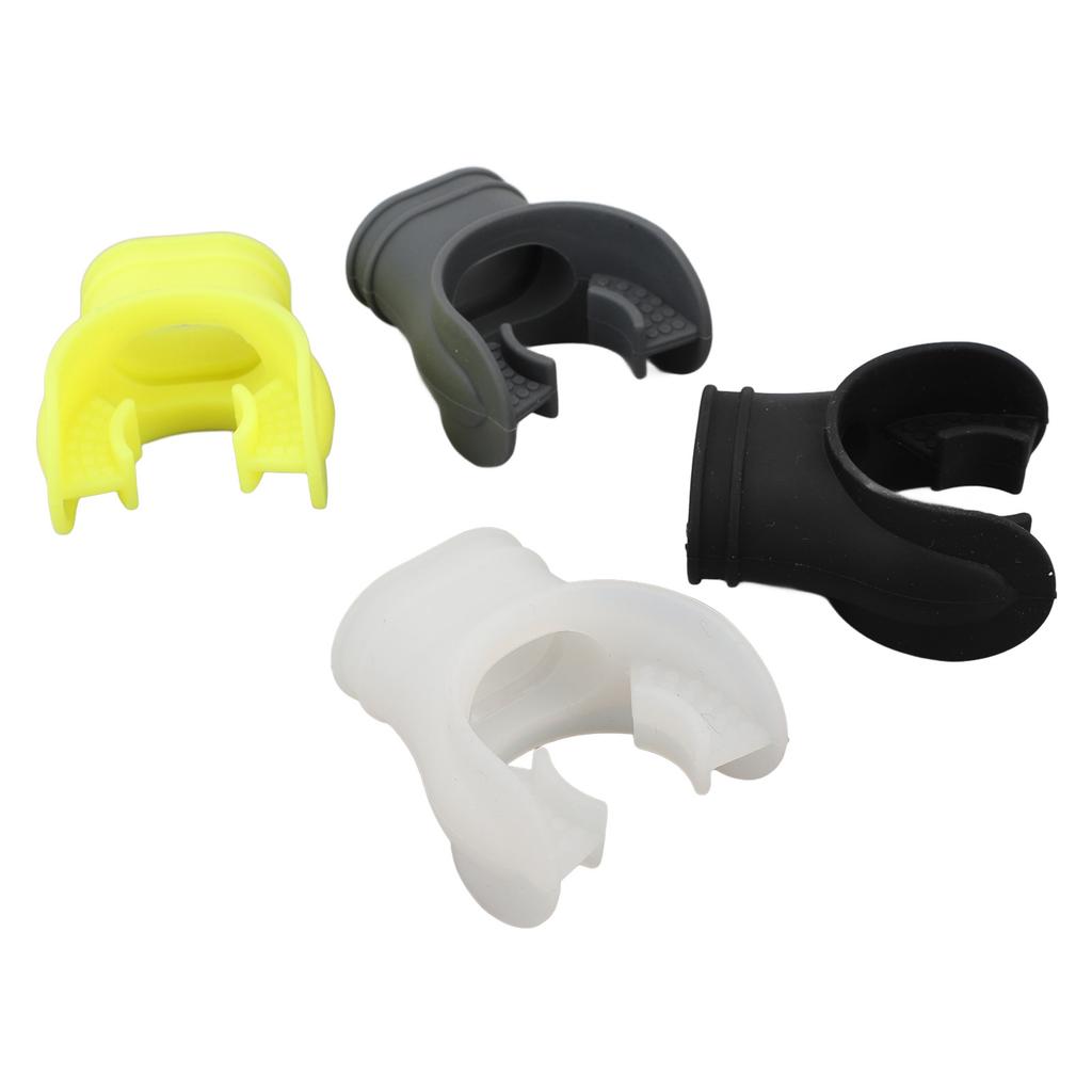 Diving Mouthpieces Silicone Comfortable Universal Interface with Regulator Ties Diving Regulator
