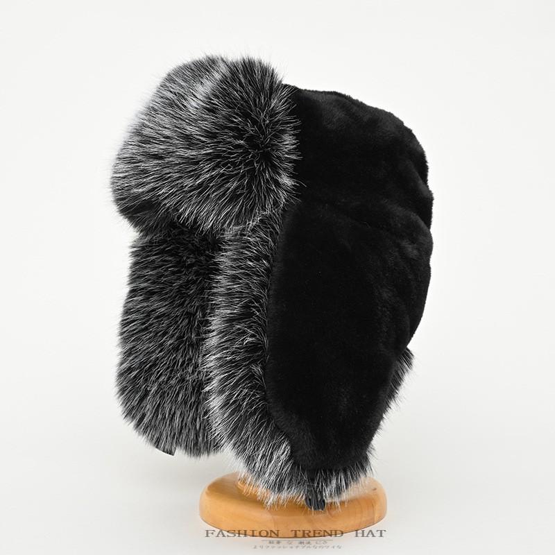 Fuzzy Fleece Hat Women Men Winter Warm Thick Ear Protection Beanie Cap Unisex Round Top No Brim