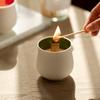 High-Grade Colored Ceramic Candle Cup - Simplistic DIY Aroma Soy Wax Container