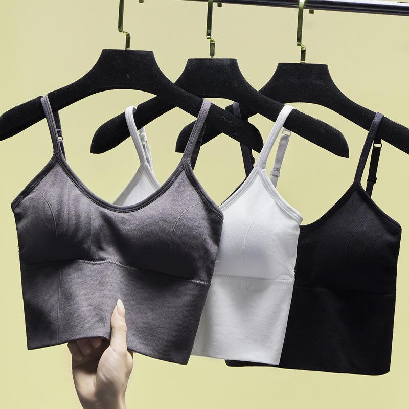 Damen Sommerweste mit U-förmigem Rücken und Brustpolster – Elegantes und bequemes Sling-Design