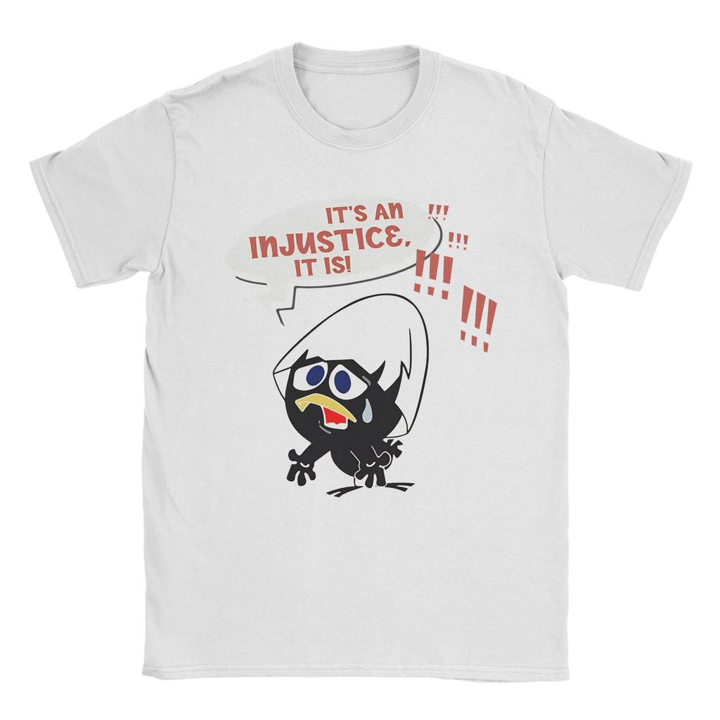 Mens Womens Calimero  Nope  Shirt Cotton Printed Tee Shirts  Clothing Outfits