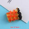 Simulation Food Toy Charms & DIY Resin Accessories: Cake, Bread, Phone Case, Hair Clips, Refrigerator Magnets, Stickers.