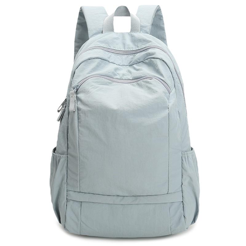 Schoolbag Fashion Trend Foldable Large Capacity Backpack Casual Simple Short Trip Storage Bag Daily Commuter Backpack