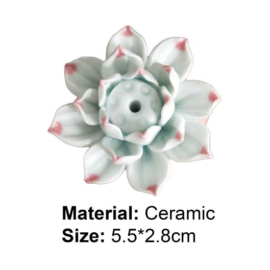 Tvar lotosu Robustní Kompaktní Kulatý Lotos Lichořeřišnice Kadidelnice na tyčinky