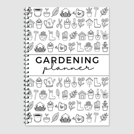 Planner Logbook 12-Month Plant Care/Gardening/Cleaning Notebook Daily Weekly Monthly Schedule Organizer