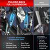 Philodo Jumbo Elektrické kolo 1500Wx2 Špičkový motor 26" Silné pneumatiky Celoodpružené Elektrické kolo Pro dospělé 48V 46AH LCD displej Maximální nosnost 150 kg