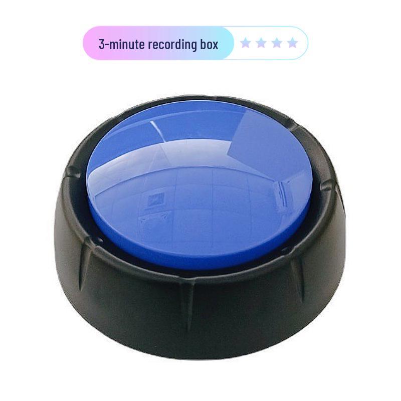 

В наличии Игрушечная блок-флейта для детского сада: Звуковая коробка с кнопкой для речи, записи и общения с собакой Two Buttons, 3-Minute Recording