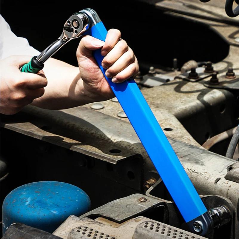 Professional Zero Offset Extension Wrench Motorcycle Repair Tool Tight Space Extension Tool 1/2 In. 1/4 In. 3/8 in.Home Tool Set