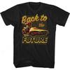 Fashion Hip Hop Streetwear Short Sleeve T Shirt Back To The Future T Shirt Graphic Print Women Back To The Future T-shirt