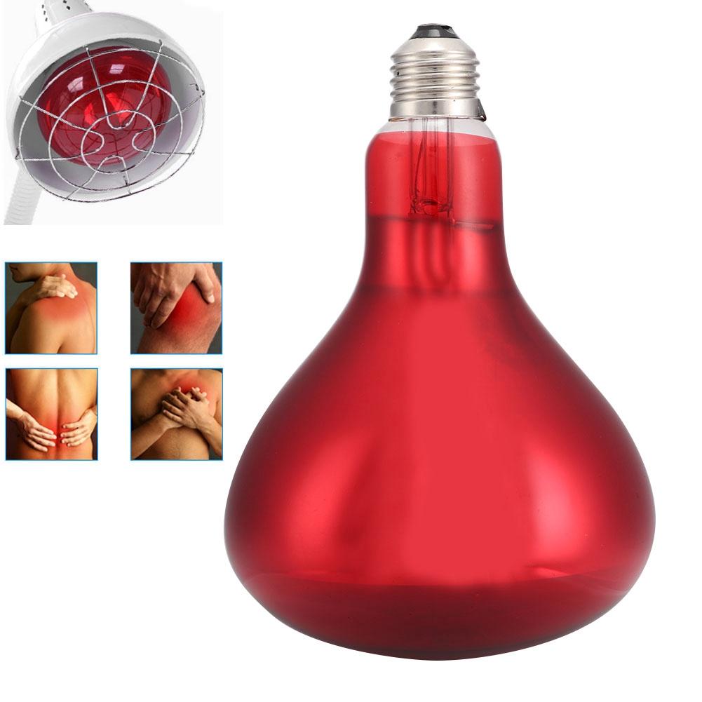 150W Infrared Heating Therapy Bulb Muscle Pain Relief Body Relax Light Bulb 110V