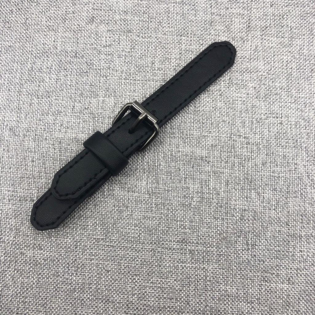 High-grade leather-to-buckle leather loop buckle adjustable leather buckle coat trench coat decorative waist buckle directly from the manufacturer
