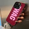 Clmj --Leopard Print -SWAG Phone Case For IPhone17  16 11 12 13 14 15 16 Pro Max Plus Cover Colored Silver Funda Bumber