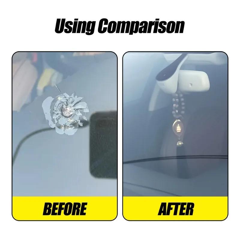 Windshield Repair Kit Car Cracked Glass Repairing Tools Household DIY Window Glass Nano Scratch Crack Repair Resin Glue