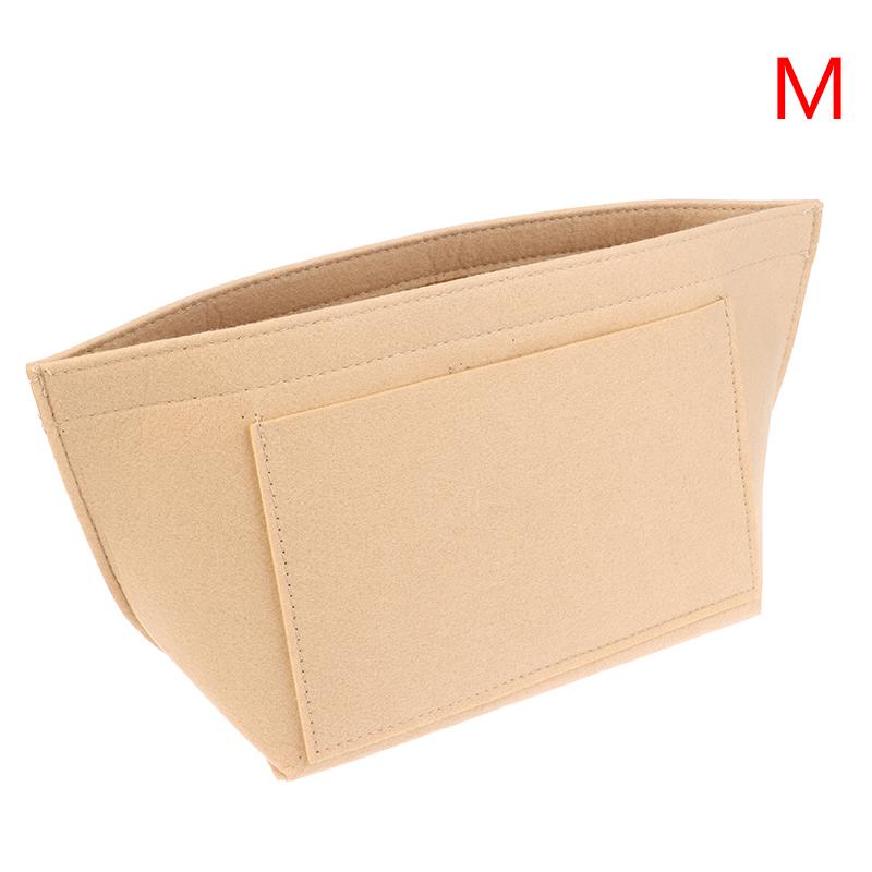 Felt Insert Lining Cosmetic Bag Purse Organizer Insert For Handbags Support Liner Felt Bag Organizer For Purse Tote Bag Insert