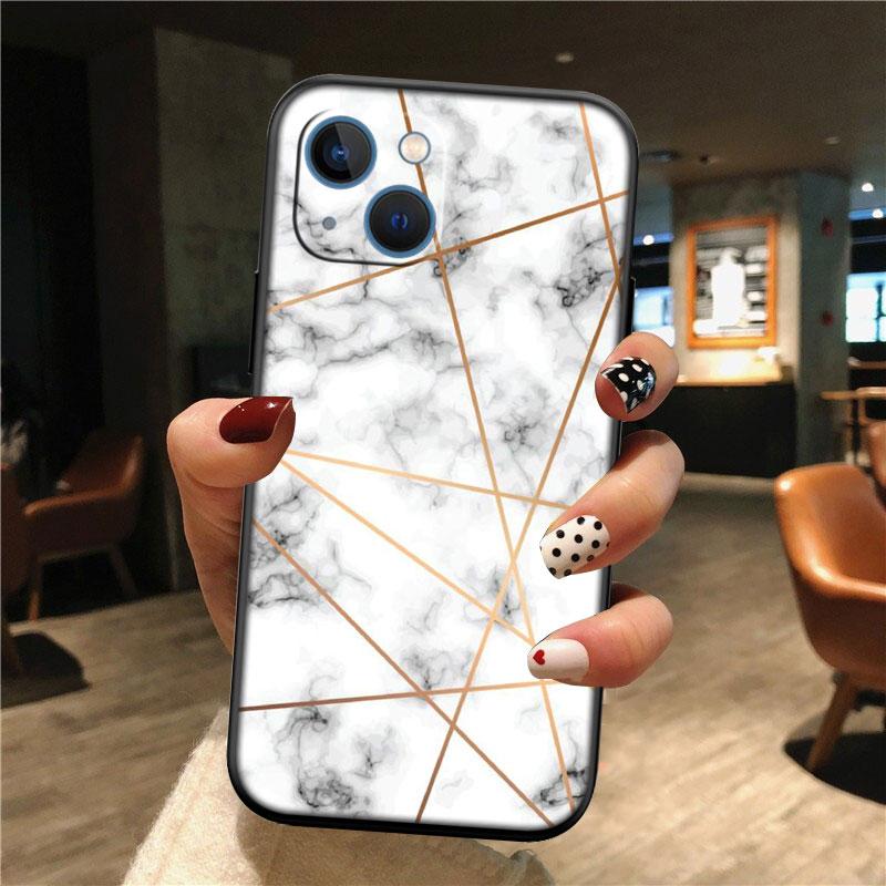 IK37 gold marble Line New High-End Shell Phone Case for Redmi Note 8 9 Pro Max 9S 9T 9C NFC 8T 8A 10A A4