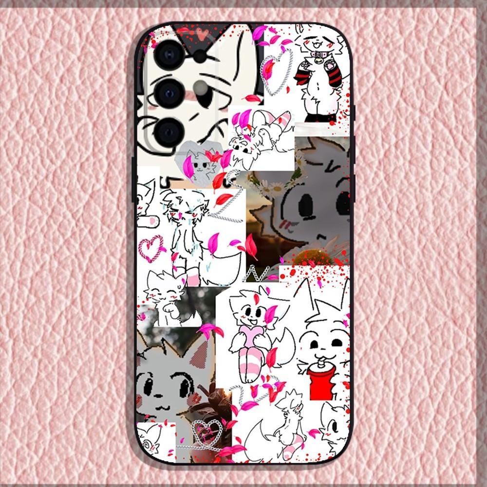 Cute B-Boykisser Phone Case For Samsung S24,S21,S22,S23,S30,Ultra,S20,Plus,Fe,Lite,Note,10,9,5G Black Soft Shell